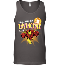 Load image into Gallery viewer, Marvel Iron Man Invincible Dad Father's Day Gifts Men's Tank Top