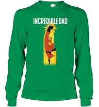 Load image into Gallery viewer, Disney Pixar Incredibles 2 Dad Powers Father's Day Gifts Long Sleeve T-Shirt
