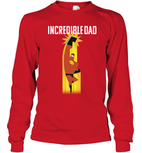 Load image into Gallery viewer, Disney Pixar Incredibles 2 Dad Powers Father's Day Gifts Long Sleeve T-Shirt
