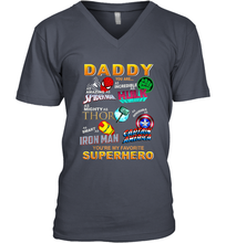 Load image into Gallery viewer, Daddy You Are My Favorite Super Hero Father's Day Gifts Men's V-Neck T-Shirt