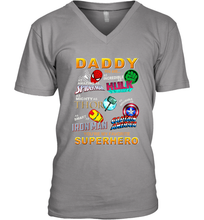 Load image into Gallery viewer, Daddy You Are My Favorite Super Hero Father's Day Gifts Men's V-Neck T-Shirt