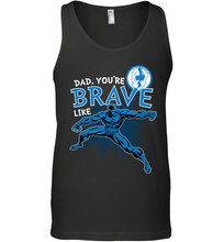 Load image into Gallery viewer, Marvel Black Panther Brave Dad Father's Day Gifts Men's Tank Top