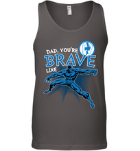 Load image into Gallery viewer, Marvel Black Panther Brave Dad Father's Day Gifts Men's Tank Top