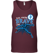Load image into Gallery viewer, Marvel Black Panther Brave Dad Father's Day Gifts Men's Tank Top