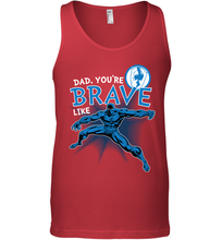Load image into Gallery viewer, Marvel Black Panther Brave Dad Father's Day Gifts Men's Tank Top