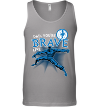 Load image into Gallery viewer, Marvel Black Panther Brave Dad Father's Day Gifts Men's Tank Top