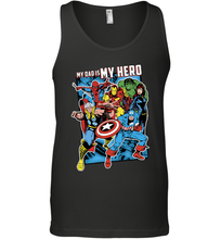 Load image into Gallery viewer, Marvel Heros My Dad My Hero Father's Day Gifts Men's Tank Top