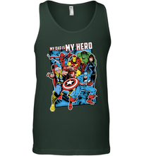 Load image into Gallery viewer, Marvel Heros My Dad My Hero Father's Day Gifts Men's Tank Top