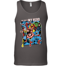 Load image into Gallery viewer, Marvel Heros My Dad My Hero Father's Day Gifts Men's Tank Top