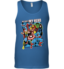 Load image into Gallery viewer, Marvel Heros My Dad My Hero Father's Day Gifts Men's Tank Top