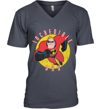 Load image into Gallery viewer, Disney Pixar Mr. Incredible Dad Father's Day Gifts Men's V-Neck T-Shirt