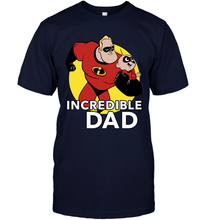 Load image into Gallery viewer, Disney Pixar Incredibles 2 Jack Jack and Dad Father's Day Gifts Men's T-Shirt