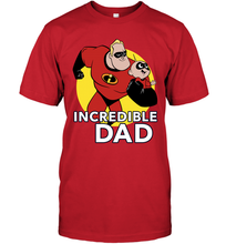 Load image into Gallery viewer, Disney Pixar Incredibles 2 Jack Jack and Dad Father's Day Gifts Men's T-Shirt