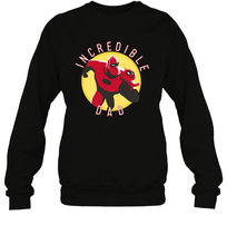 Load image into Gallery viewer, Disney Pixar Incredibles 2 Incredible Dad Graphic Father's Day Gifts Crewneck Sweatshirt