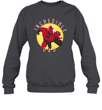Load image into Gallery viewer, Disney Pixar Incredibles 2 Incredible Dad Graphic Father's Day Gifts Crewneck Sweatshirt