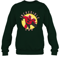 Load image into Gallery viewer, Disney Pixar Incredibles 2 Incredible Dad Graphic Father's Day Gifts Crewneck Sweatshirt