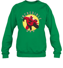 Load image into Gallery viewer, Disney Pixar Incredibles 2 Incredible Dad Graphic Father's Day Gifts Crewneck Sweatshirt