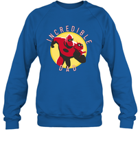 Load image into Gallery viewer, Disney Pixar Incredibles 2 Incredible Dad Graphic Father's Day Gifts Crewneck Sweatshirt