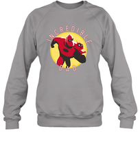 Load image into Gallery viewer, Disney Pixar Incredibles 2 Incredible Dad Graphic Father's Day Gifts Crewneck Sweatshirt
