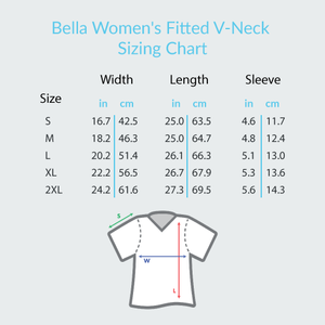 Believe - Breast Cancer Awareness Fight Womens V-neck T-Shirt