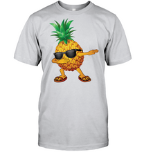 Load image into Gallery viewer, Mens Dabbing Pineapple Sunglasses Aloha Beaches Hawaii T-Shirt