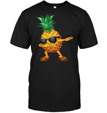 Load image into Gallery viewer, Mens Dabbing Pineapple Sunglasses Aloha Beaches Hawaii T-Shirt