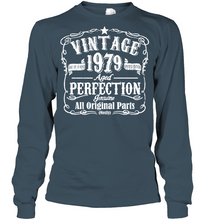 Load image into Gallery viewer, Vintage 1979 Birthday - 39 Years Old 39th Birthday Long Sleeve Shirt