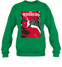 Load image into Gallery viewer, Disney Pixar Incredibles 2 Dad Father's Day Gifts Crewneck Sweatshirt