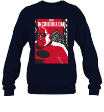 Load image into Gallery viewer, Disney Pixar Incredibles 2 Dad Father's Day Gifts Crewneck Sweatshirt