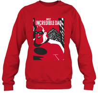 Load image into Gallery viewer, Disney Pixar Incredibles 2 Dad Father's Day Gifts Crewneck Sweatshirt