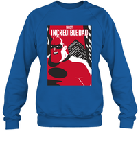 Load image into Gallery viewer, Disney Pixar Incredibles 2 Dad Father's Day Gifts Crewneck Sweatshirt
