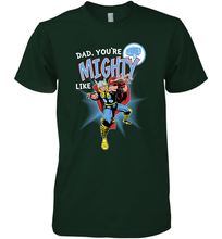 Load image into Gallery viewer, Marvel Thor Mighty Dad Father's Day Gifts Men's Premium T-Shirt