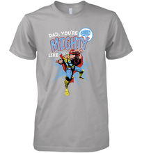 Load image into Gallery viewer, Marvel Thor Mighty Dad Father's Day Gifts Men's Premium T-Shirt