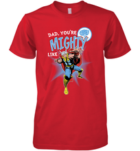 Load image into Gallery viewer, Marvel Thor Mighty Dad Father's Day Gifts Men's Premium T-Shirt