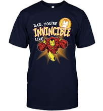 Load image into Gallery viewer, Marvel Iron Man Invincible Dad Father's Day Gifts Men's T-Shirt