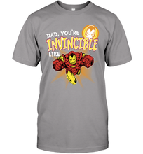 Load image into Gallery viewer, Marvel Iron Man Invincible Dad Father's Day Gifts Men's T-Shirt