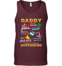 Load image into Gallery viewer, Daddy You Are My Favorite Super Hero Father's Day Gifts Men's Tank Top