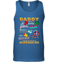 Load image into Gallery viewer, Daddy You Are My Favorite Super Hero Father's Day Gifts Men's Tank Top