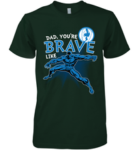Load image into Gallery viewer, Marvel Black Panther Brave Dad Father's Day Gifts Men's Premium T-Shirt