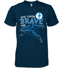 Load image into Gallery viewer, Marvel Black Panther Brave Dad Father's Day Gifts Men's Premium T-Shirt