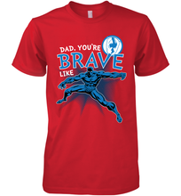 Load image into Gallery viewer, Marvel Black Panther Brave Dad Father's Day Gifts Men's Premium T-Shirt
