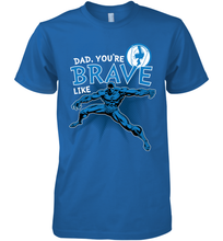 Load image into Gallery viewer, Marvel Black Panther Brave Dad Father's Day Gifts Men's Premium T-Shirt