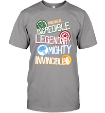 Load image into Gallery viewer, Marvel Avengers Father's Day Dad Words Graphic Father's Day Gifts Men's T-Shirt