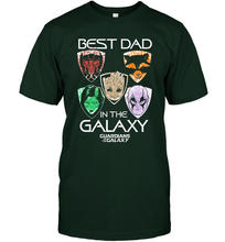Load image into Gallery viewer, Marvel Guardians Of The Galaxy Best Dad In The Galaxy Father's Day Gifts Men's T-Shirt