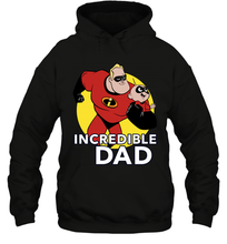 Load image into Gallery viewer, Disney Pixar Incredibles 2 Jack Jack and Dad Father's Day Gifts Hooded Sweatshirt