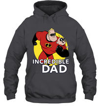 Load image into Gallery viewer, Disney Pixar Incredibles 2 Jack Jack and Dad Father's Day Gifts Hooded Sweatshirt