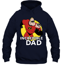 Load image into Gallery viewer, Disney Pixar Incredibles 2 Jack Jack and Dad Father's Day Gifts Hooded Sweatshirt