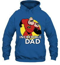 Load image into Gallery viewer, Disney Pixar Incredibles 2 Jack Jack and Dad Father's Day Gifts Hooded Sweatshirt