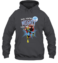 Load image into Gallery viewer, Marvel Thor Mighty Dad Father's Day Gifts Hooded Sweatshirt