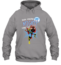 Load image into Gallery viewer, Marvel Thor Mighty Dad Father's Day Gifts Hooded Sweatshirt